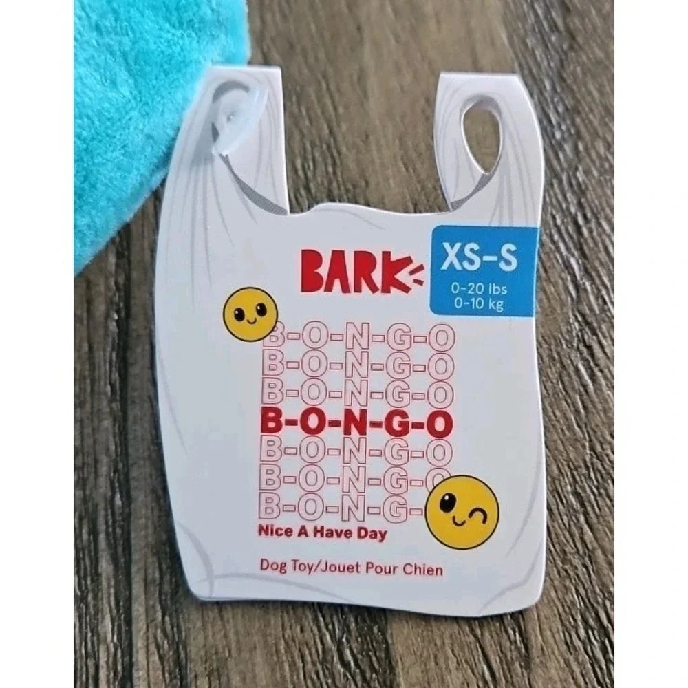 Bark Box Stoner Plush 4/20 B-O-N-G-O Dog Toy XS/S Small 6.5